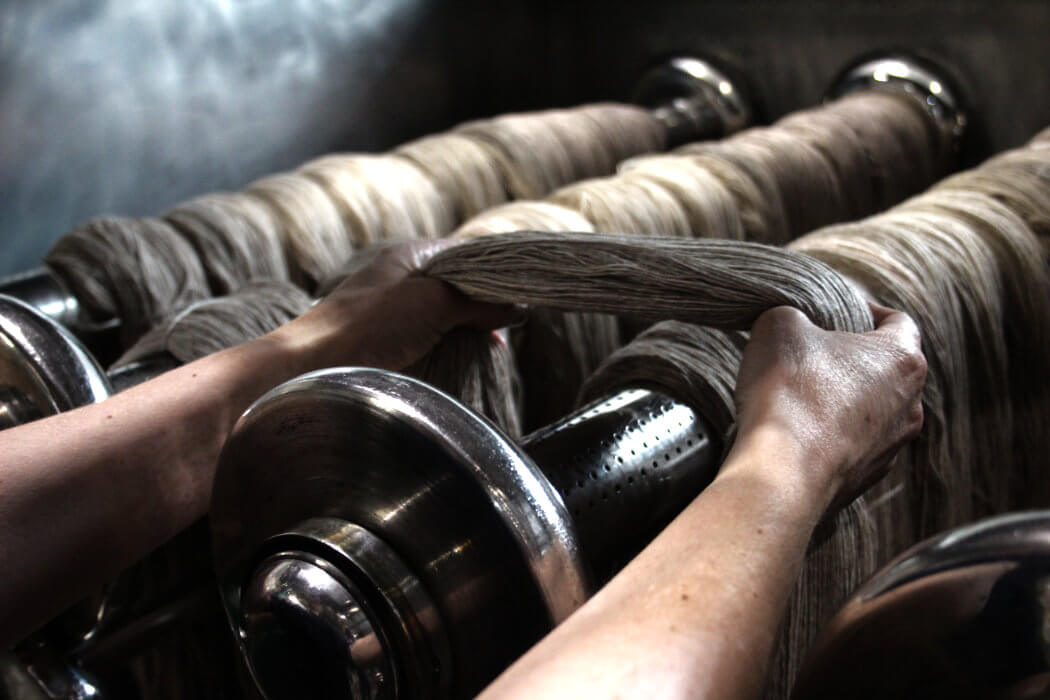 Yarn in production