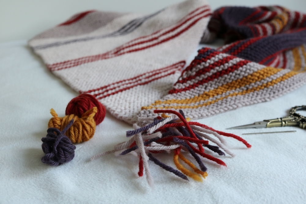 Yarn scraps